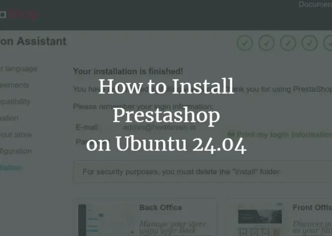 Ubuntu 24.04 サーバーに Prestashop をインストールする方法